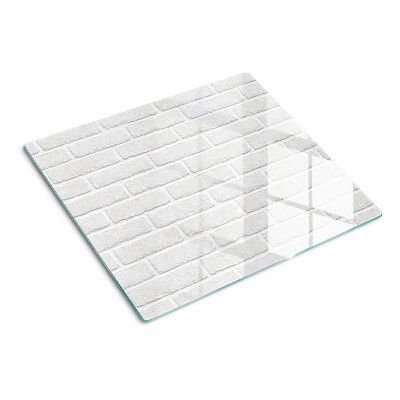 Glas skærebræt Murstensvæg