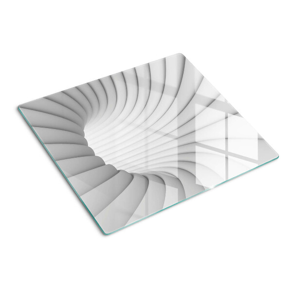 Glas skærebræt Spiralformet indre