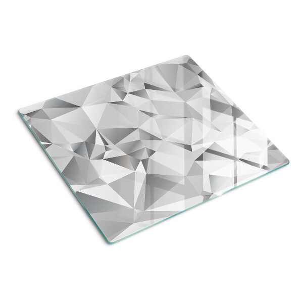 Glas skærebræt Diamantmønster