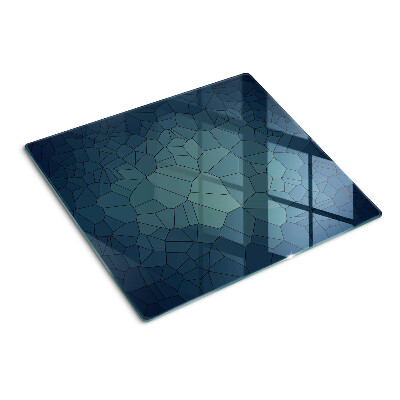 Skærebræt i glas Mosaikmønster