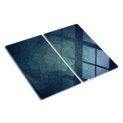 Skærebræt i glas Mosaikmønster