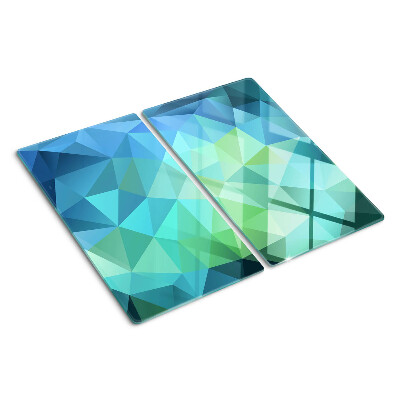 Glas skærebræt Geometrisk abstrakt mønster