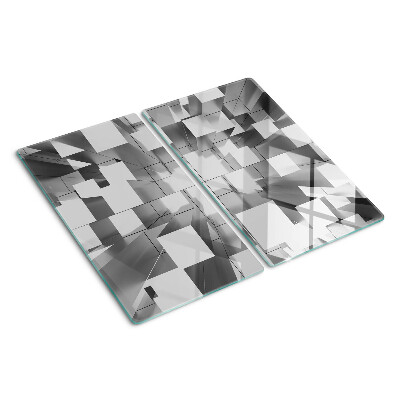 Glas skærebræt Abstrakte geometriske former