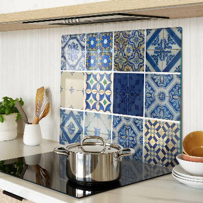 Skærebræt i glas Mosaikflisemønster