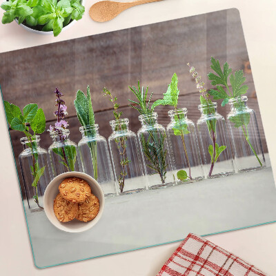 Skærebræt i glas Planter i flasker