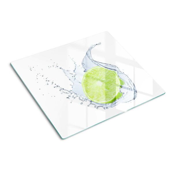 Skærebræt i glas Citron i vand