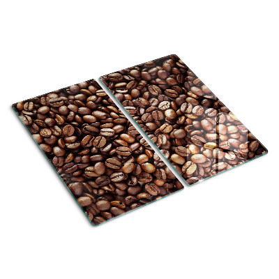 Skærebræt i glas Kaffebønner
