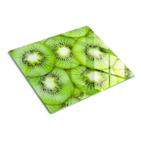 Glas skærebræt Kiwi-skiver