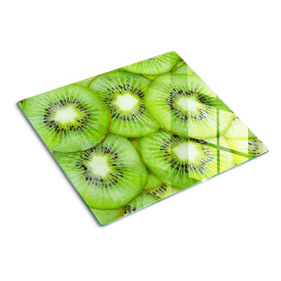 Glas skærebræt Kiwi-skiver