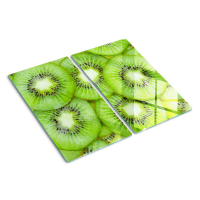 Glas skærebræt Kiwi-skiver