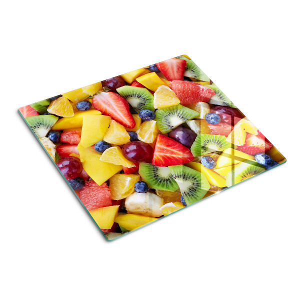 Glas skærebræt Frugtsalat