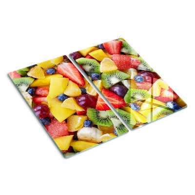Glas skærebræt Frugtsalat