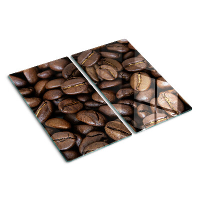 Skærebræt i glas Kaffebønner