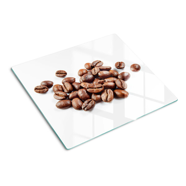 Skærebræt i glas Kaffebønner