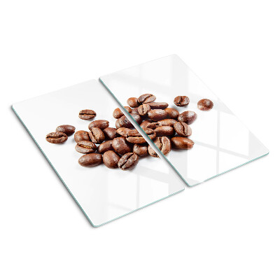 Skærebræt i glas Kaffebønner