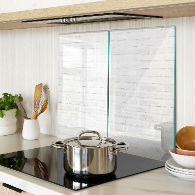 Glas skærebræt Murstensvæg i minimalistisk stil