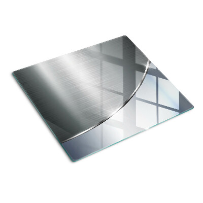 Skærebræt i glas Metallisk glans med refleksioner