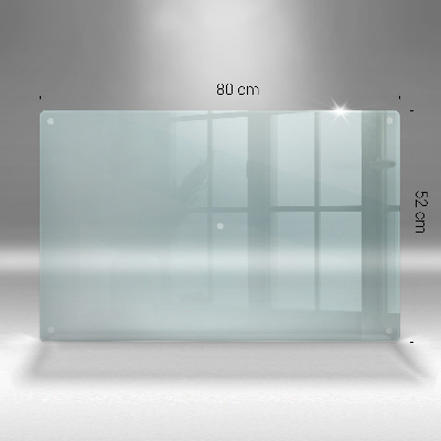 Rektangulært skærebræt i glas Rektangulært skærebræt i glas gennemsigtig
