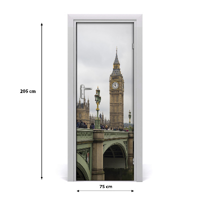 Tapet til døre Big Ben London