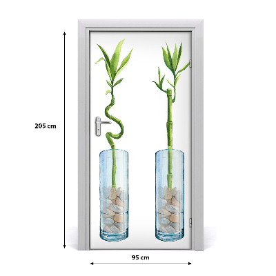 Dørklistermærke Bambus