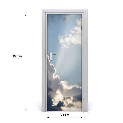 Dørklistermærke Skyer på himlen