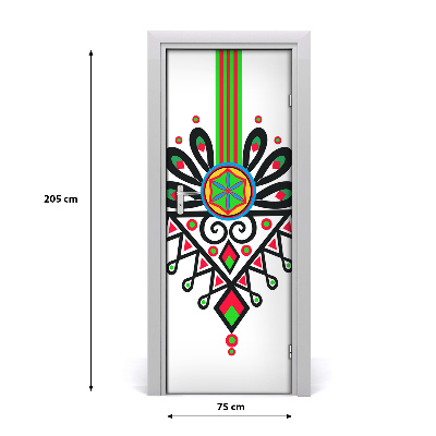 Dørtapet Polsk folkeligt design