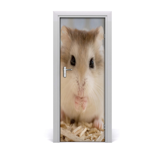 Tapet dør Hamster