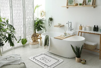 Skridsikker bademåtte Bathtub Bath