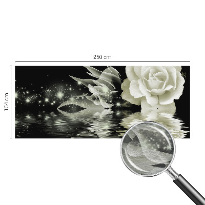 Non-woven fototapet Lysende rose