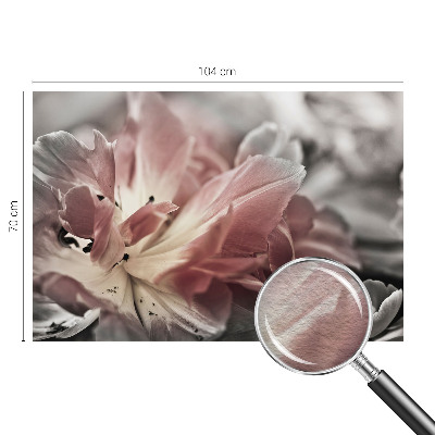 Fotostat med pastelblomstermotiv
