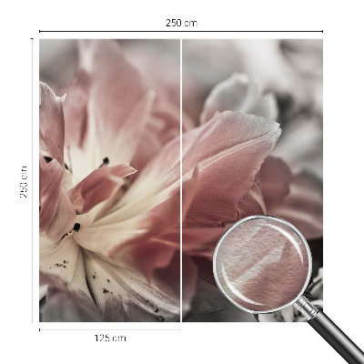 Fotostat med pastelblomstermotiv