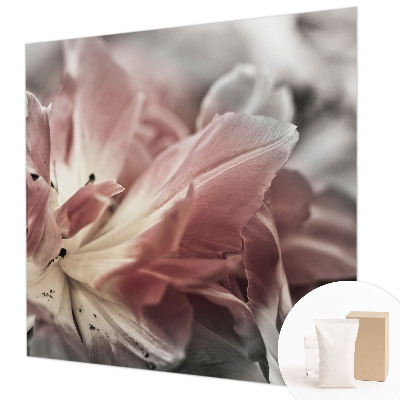 Fotostat med pastelblomstermotiv