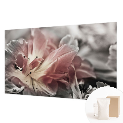 Fotostat med pastelblomstermotiv