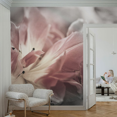 Fotostat med pastelblomstermotiv