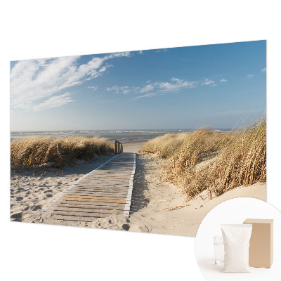 Fotovæg stue Havstien