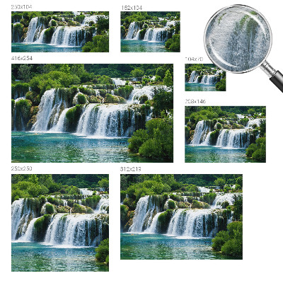 Fototapet efter mål Naturlig harmoni