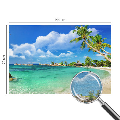 Høj kvalitet fototapet Tropisk paradis