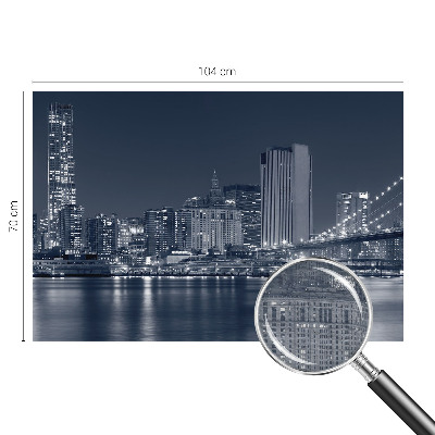 Stor fototapet Natby