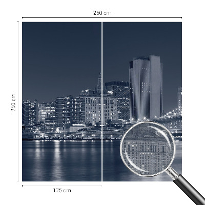 Stor fototapet Natby