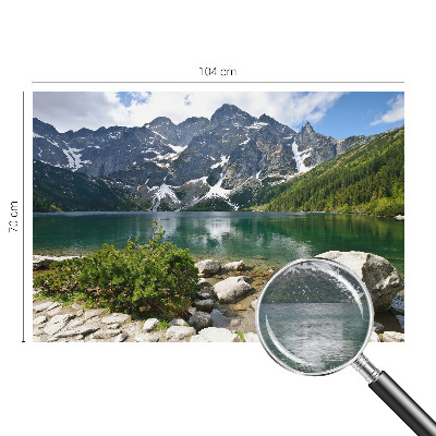 Non-woven fototapet Bjergsø