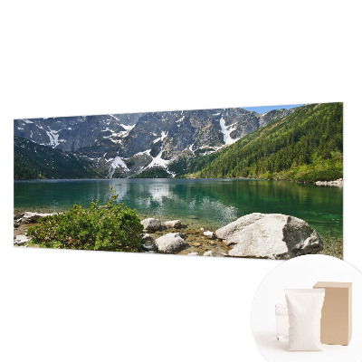 Non-woven fototapet med motiv af en bjergsø