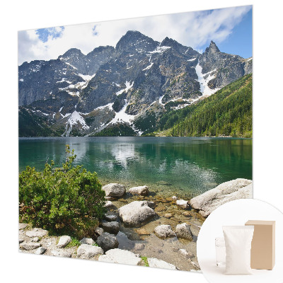Non-woven fototapet med motiv af en bjergsø