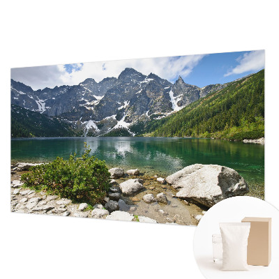 Non-woven fototapet med motiv af en bjergsø