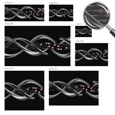 Væg tapet Flettet mønster