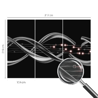 Væg tapet Flettet mønster