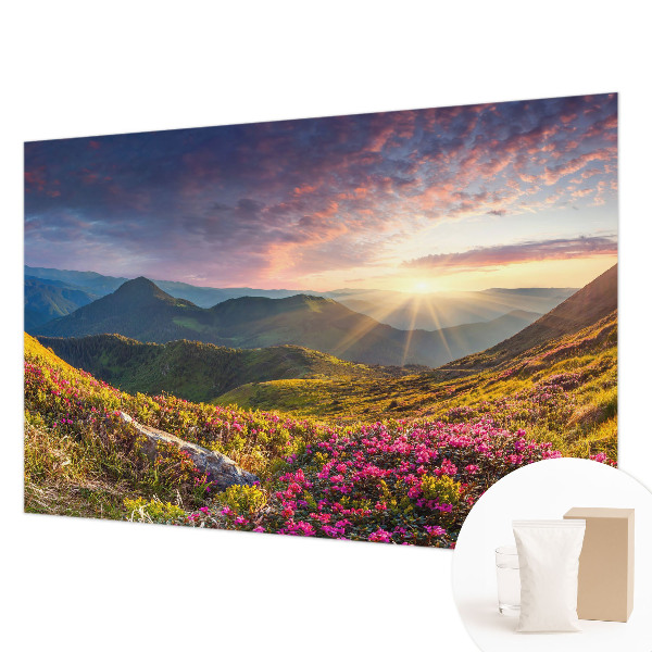 Fototapet til børn Bjergpanorama