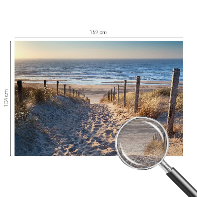 Fototapet efter mål Strandsti