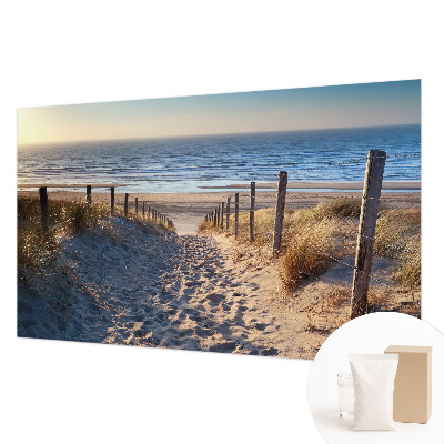 Fototapet efter mål Strandsti