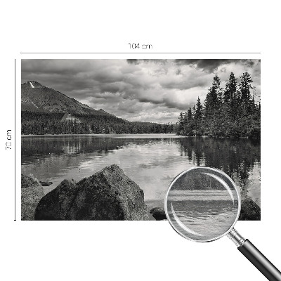 Høj kvalitet fototapet Bjergpanorama