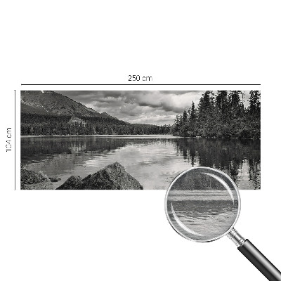 Høj kvalitet fototapet Bjergpanorama